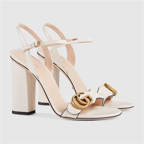 gucci heels white|gucci heels discount.